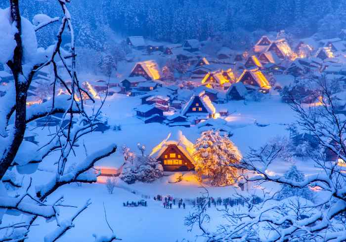 ทัวร์ญี่ปุ่น AJP75-91 NAGOYA TAKAYAMA OSAKA SNOW WHITE (150367)