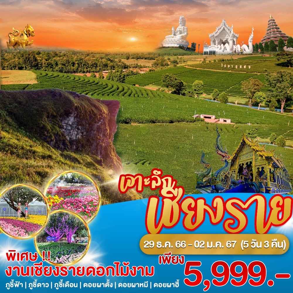 ทัวร์ไทย AD08-08 เทศกาลเชียงรายดอกไม้งาม-เชียงรายเจาะลึก (291266)